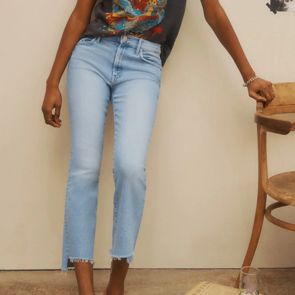 MOTHER Hustler Ankle Jeans in Limited Edition 28